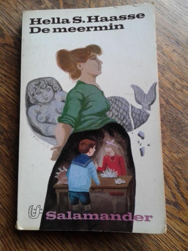 Haasse, Hella S. De meermin / Amsterdam, gracht, gevelsteen, Boeken, Literatuur, Gelezen, Nederland, Ophalen of Verzenden