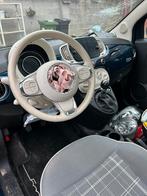 Fiat 500 schadeauto, Auto's, Fiat, Euro 5, Stof, Blauw, Handgeschakeld