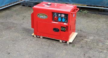 NOODSTROOM STROOMGROEP/GENERATOR 9500W 11,9KVA NIEUW ACTIE beschikbaar voor biedingen