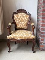 Mahoniehouten stoel Louis Philippe stijl, Antiek en Kunst, Ophalen