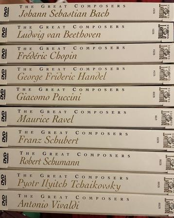 The Great Composers - DVD/CD - 10 componisten
