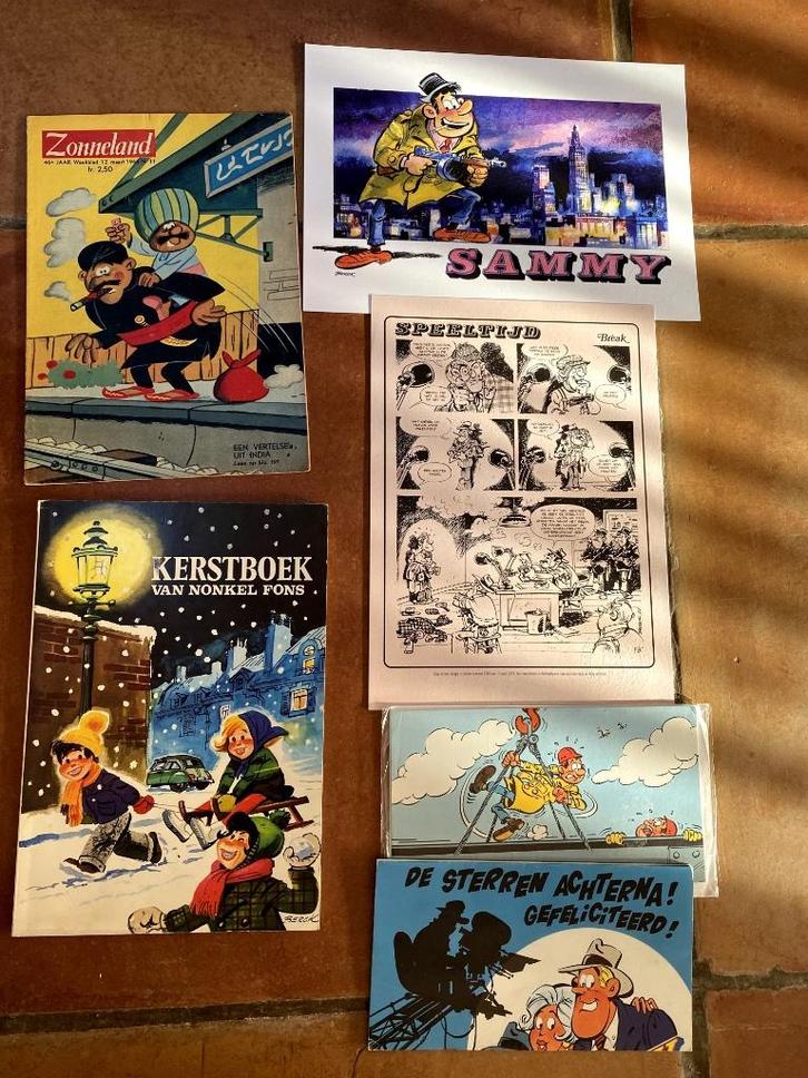 Lotje verzamelitems Berck (Sammy), Verzamelen, Stripfiguren, Gebruikt, Plaatje, Poster of Sticker, Overige figuren, Ophalen of Verzenden