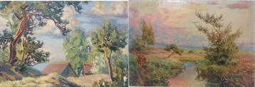 Nikolai Nikolaevich Krymov (1884–1958) – Russische landschap beschikbaar voor biedingen