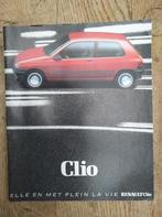 RENAULT CLIO 1990 BROCHURE 44 PAGES France TRES BON ETAT, Livres, Autos | Brochures & Magazines, Utilisé, Enlèvement ou Envoi