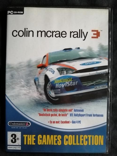 JEU PC CD-ROM (3CD) COLIN MCRAE RALLY 3, Games en Spelcomputers, Games | Pc, Zo goed als nieuw, Racen en Vliegen, Ophalen of Verzenden