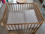 Babypark op wieltjes + matras, Ophalen, Gebruikt, Wieltjes