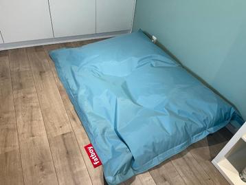 Fatboy original 180x140cm, Maison & Meubles, Sièges-poires, Enlèvement, Comme neuf, Bleu, Pouf