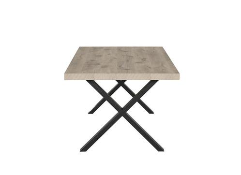 Eettafel in franse eik stijl., Huis en Inrichting, Tafels | Eettafels, Zo goed als nieuw, 50 tot 100 cm, 200 cm of meer, Vijf personen of meer