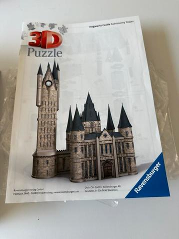 3D puzzels Harry Potter beschikbaar voor biedingen