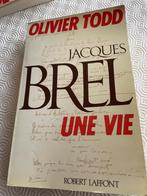 Livre Jacques Brel Une vie, Boeken, Biografieën, Gelezen, Kunst en Cultuur, Ophalen of Verzenden, Olivier Todd
