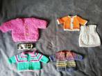Warme vesten en jurk voor de pop, nieuw, Ophalen of Verzenden, Nieuw, Babypop