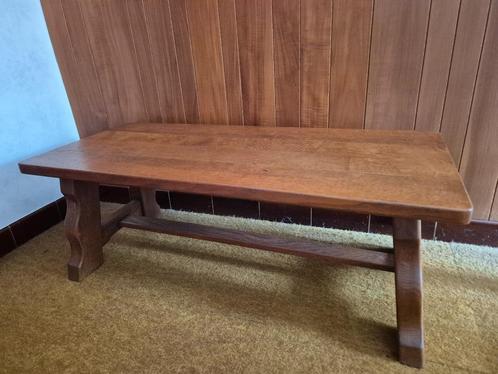 Salontafel vintage, Huis en Inrichting, Tafels | Salontafels, Gebruikt, Minder dan 50 cm, 50 tot 100 cm, 100 tot 150 cm, Rechthoekig