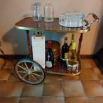 Vintage bar trolley - barkar/serveerkar, Huis en Inrichting, Ophalen, Zo goed als nieuw