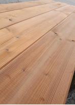 Thermowood planchetten korte lengtes prijs per m2, Doe-het-zelf en Bouw, Hout en Planken, Ophalen of Verzenden