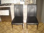 stoelen, Huis en Inrichting, Ophalen, Zwart, Zo goed als nieuw, Metaal