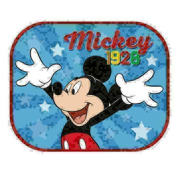 Mickey Mouse Auto Zonnescherm - 2 Stuks - Disney