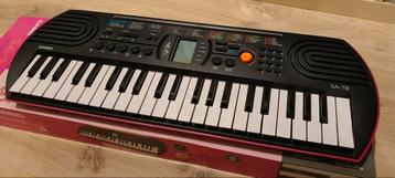 Casio S-78 keyboard zo goed als nieuw, Enlèvement, Comme neuf, Casio