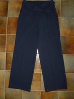 blauwe stads pantalon, elastische tailleband, maat 38, Kleding | Dames, Broeken en Pantalons, Maat 38/40 (M), Bel & Bo, Ophalen of Verzenden