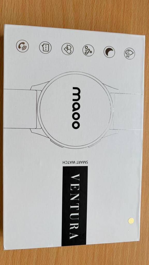 Ventura smartwatch goud-rosé, Handtassen en Accessoires, Smartwatches, Zo goed als nieuw, GPS, Ophalen