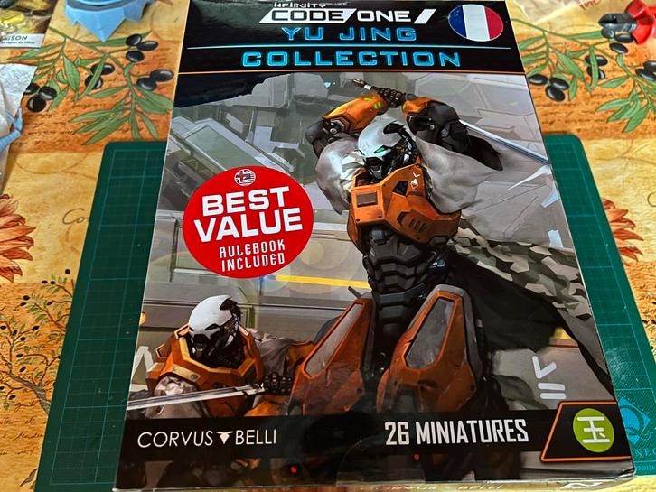 Infinity Code One - Pack Yu Jing + tapis, Hobby & Loisirs créatifs, Wargaming, Comme neuf, Enlèvement