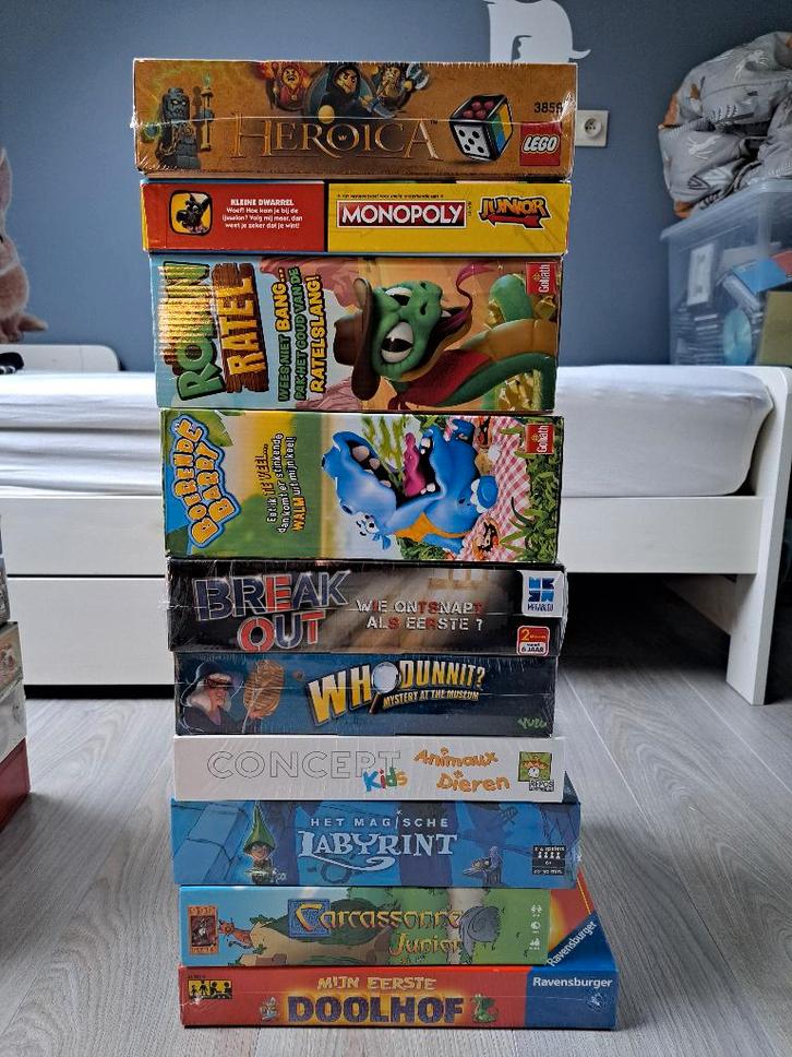 Kinderspellen, Hobby & Loisirs créatifs, Jeux de société | Jeux de plateau, Neuf, Enlèvement