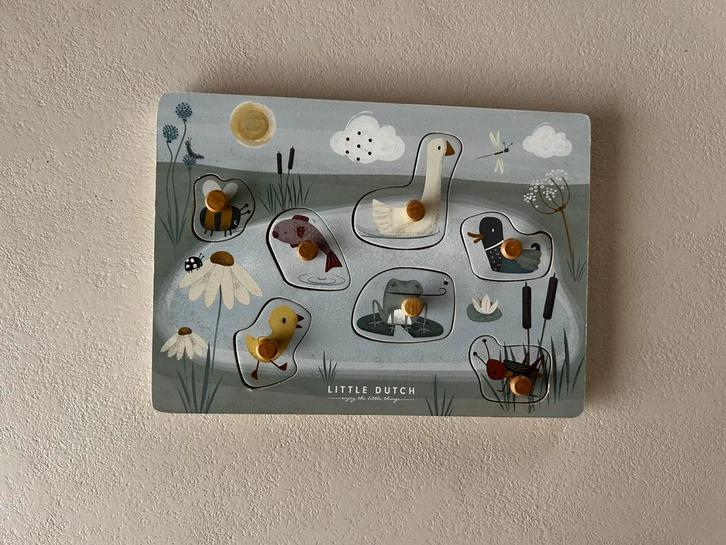 Little Dutch vormenpuzzel met geluid, Kinderen en Baby's, Speelgoed | Kinderpuzzels, Zo goed als nieuw, Ophalen