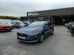 Ford Focus Break 1.0 i MHEV 125pk Automaat Titanium '23 2900, Auto's, Stof, Gebruikt, Euro 6, Blauw