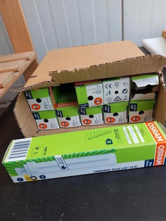 Osram DULUX D/E 26w/830 1800 warm white 10stuks, Huis en Inrichting, Lampen | Losse lampen, Zo goed als nieuw, Ophalen of Verzenden