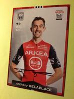 wielerkaart 2025 team arkea anthony delaplace signe, Verzenden, Zo goed als nieuw