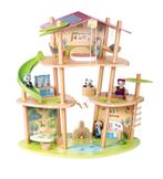 Poppenhuis Panda's Bamboo House 25-delig, Ophalen of Verzenden, Nieuw, Poppenhuis