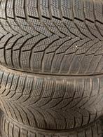 4 pneus neige 215/55/R17, Véhicule de tourisme, Enlèvement, Utilisé, Pneus hiver