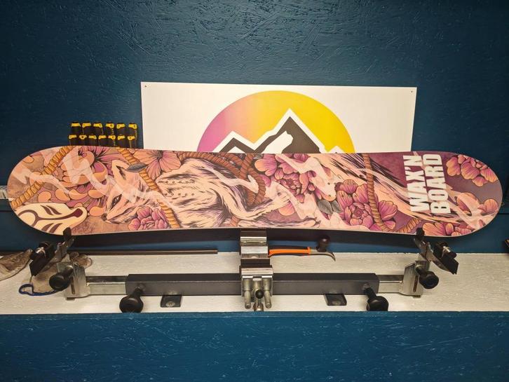 Snowboard (unisex), Sport en Fitness, Snowboarden, Zo goed als nieuw, Board, Ophalen of Verzenden