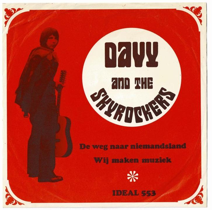 DAVY and the SKYROCKERS - De weg naar niemandsland / Wij ..., Cd's en Dvd's, Vinyl | Nederlandstalig, Gebruikt, Pop, Overige formaten