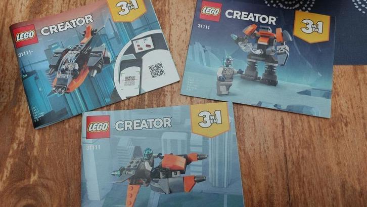Lego creator 3 in 1 setnummer 31 111, Kinderen en Baby's, Speelgoed | Duplo en Lego, Zo goed als nieuw, Lego, Complete set, Ophalen