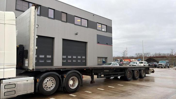 Kögel S00239 (BELGIAN TRAILER / MERCEDES AXLES / DISC BRAKE, Auto's, Vrachtwagens, Bedrijf, Te koop, ABS, Aanhangers en Opleggers
