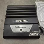 ALPINE V-POWER 700W ! NIEUW !! zware 1 kanaalversterker,, Autos : Divers, Haut-parleurs voiture, Enlèvement, Neuf