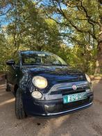 FIAT 500 1.2 Benzine EURO 5, Auto's, Fiat, Voorwielaandrijving, Stof, 1242 cc, Blauw