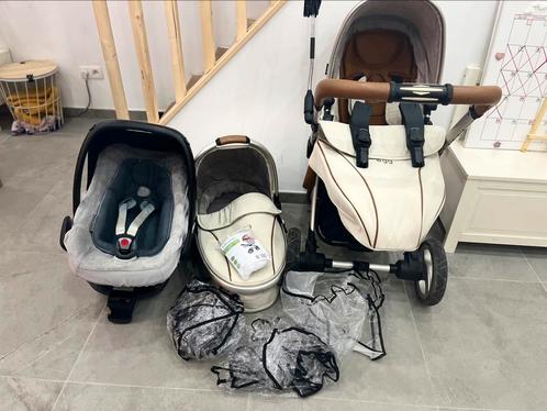 Poussette trois en un, Kinderen en Baby's, Kinderwagens en Combinaties, Zo goed als nieuw, Kinderwagen, Overige merken, Ophalen