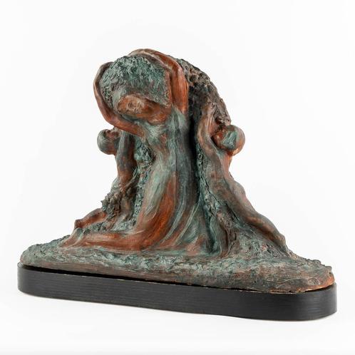 EUGÈNE CANNEEL - Allégorie de l'abondance (TERRACOTTA BEELD), Antiek en Kunst, Kunst | Beelden en Houtsnijwerken, Ophalen