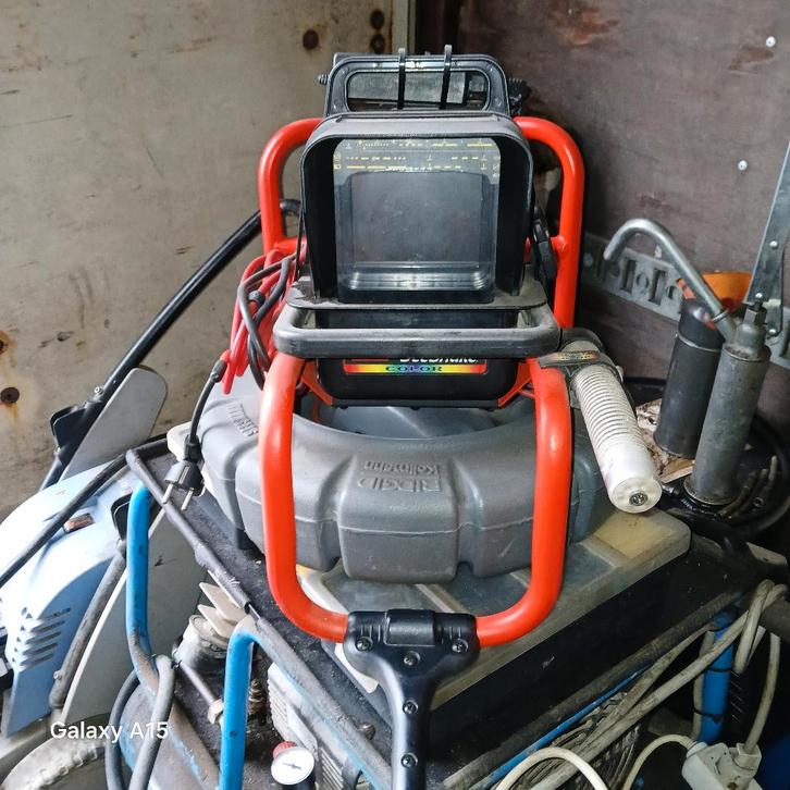 RIGID RIOOLCAMERA en RIGID SCOUT en DIGICAT 550 I, Bricolage & Construction, Outillage | Autres Machines, Utilisé, Enlèvement ou Envoi