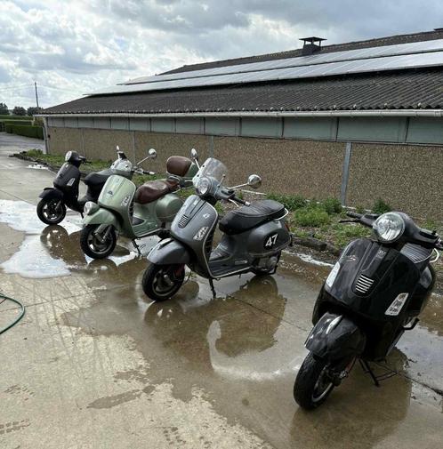 4 Vespa’s # 300GTS Super # 250 GTV # 125 GTS # 125 GTS Super, Motoren, Motoren | Piaggio, Bedrijf, Scooter, Ophalen
