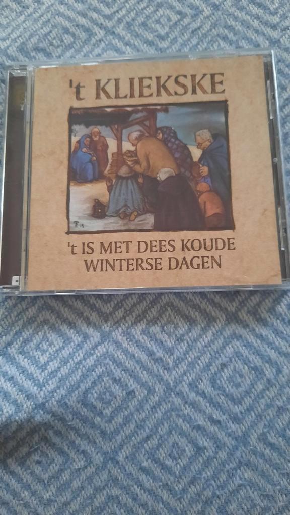 ´T KLIEKSKE ´t Is met dees koude winterse dagen (cd), Cd's en Dvd's, Cd's | Nederlandstalig, Zo goed als nieuw, Streekmuziek, Ophalen of Verzenden