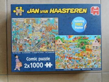 VAN HAASTEREN puzzel (2x 1000 stuks), Enlèvement ou Envoi, Comme neuf