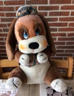 Knuffel/pluche hond Sint Bernard, Enlèvement ou Envoi, Comme neuf, Chien