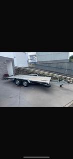Plateau remorques voiture en tres bel etati 2019, Ophalen, Zo goed als nieuw