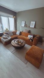 Hoekzetel nubuck, Huis en Inrichting, Ophalen, Zo goed als nieuw, Overige materialen, Modern