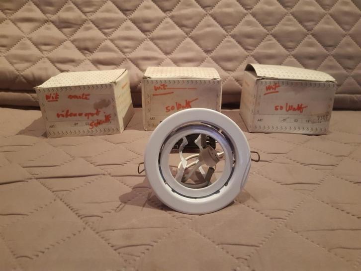 Inbouwspots, Huis en Inrichting, Lampen | Spots, Nieuw, Plafondspot of Wandspot, Metaal of Aluminium, Halogeen, Led, Inbouw, Ophalen