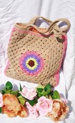 Sac🌹 fourre-tout petit 🌹à  fleur en COTON ( fait main), Bijoux, Sacs & Beauté, Sacs | Sacs Femme, Enlèvement ou Envoi, Neuf