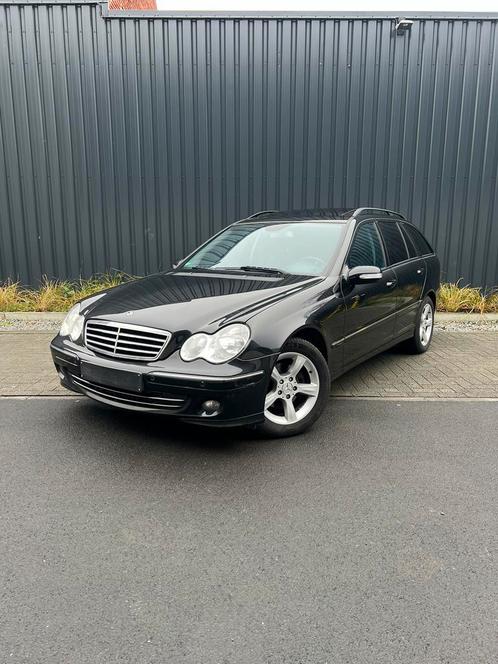 Mercedes C200K Benzine Automaat/Schuifdak/Interieur leer, Auto's, Mercedes-Benz, Bedrijf, Open dak, Benzine, Automaat, Leder, Ophalen of Verzenden