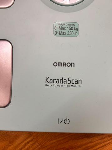 Omron BF511 Lichaamscompositiemeter Turqoise, Enlèvement, Comme neuf